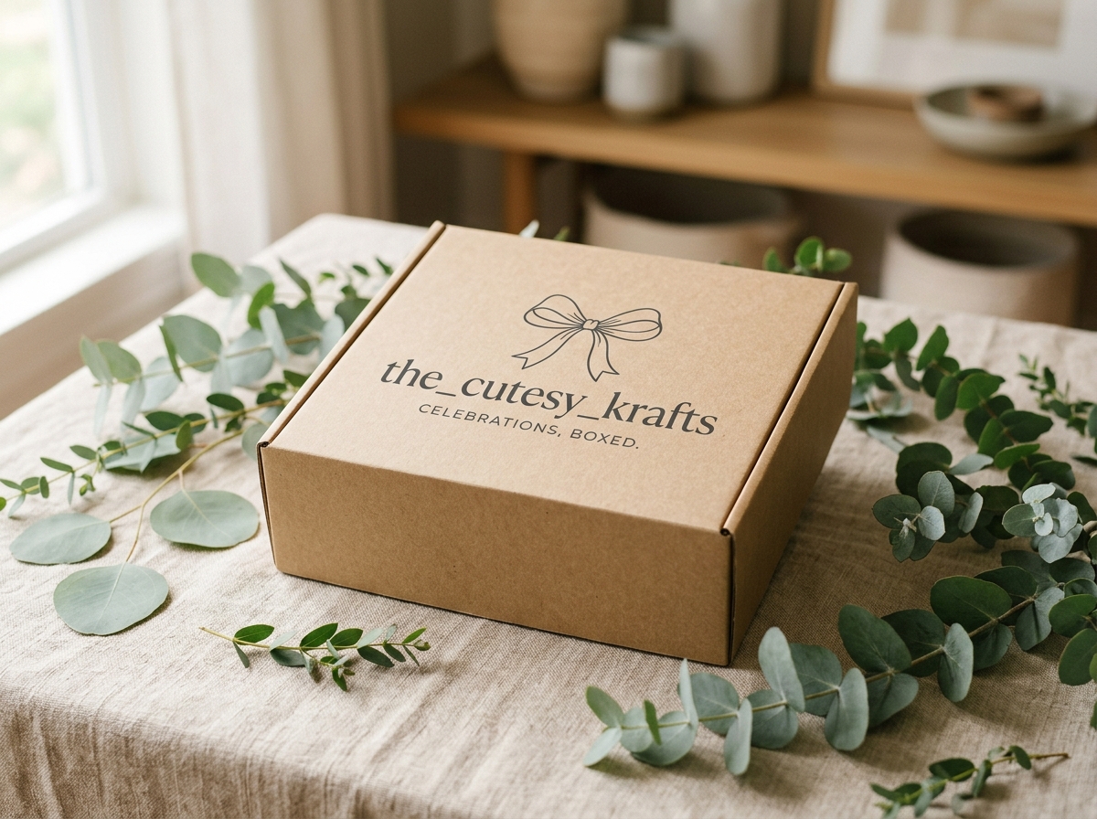 The Cutesy Krafts Gift Box - Celebrations, Boxed.