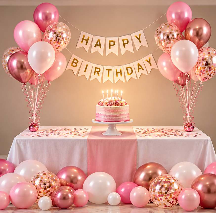 Pastel Blush Table Suite